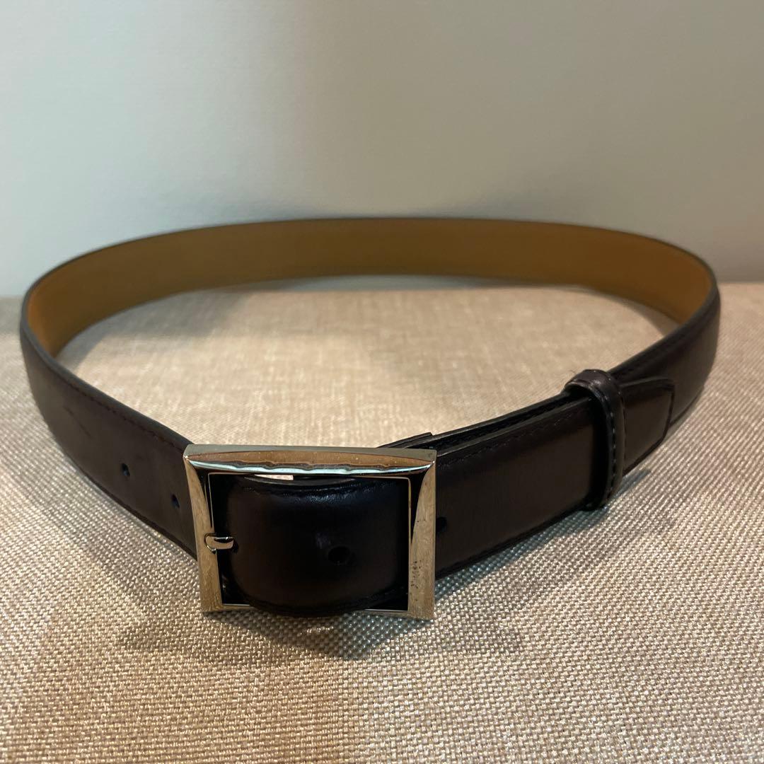 BERLUTI クラシックベルト　ヴェネチア カーフレザー　ブラック