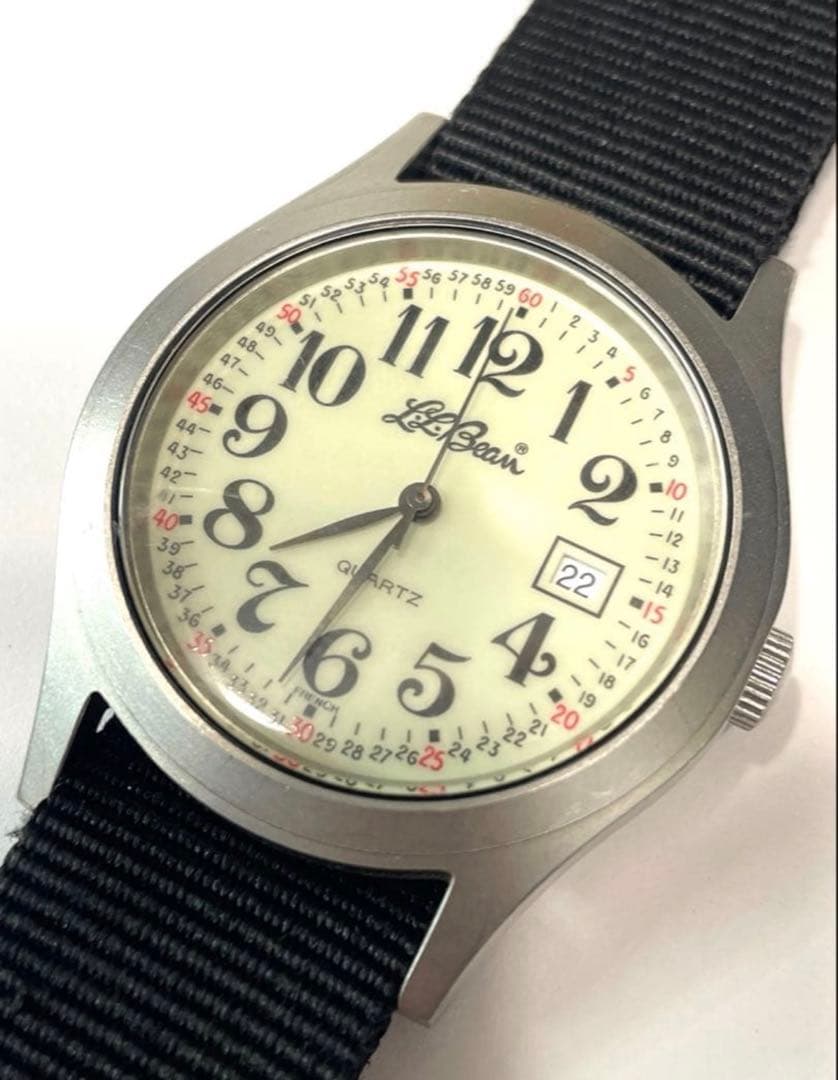 llbean 腕時計　ハミルトン　クォーツ　ステンレス　動作確認済み