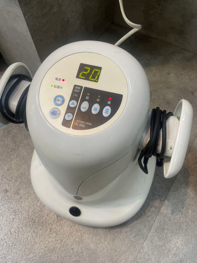 資生堂 デジタルパーマ器 システムキュール 専用ロッド付き デジタルパーマ機