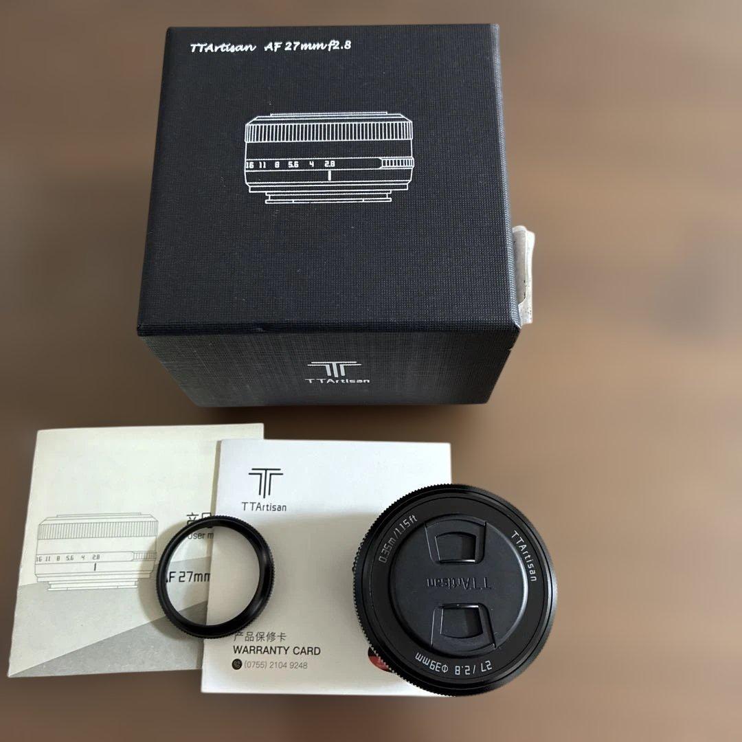 TTArtisan AF27mm f2.8 xマウント