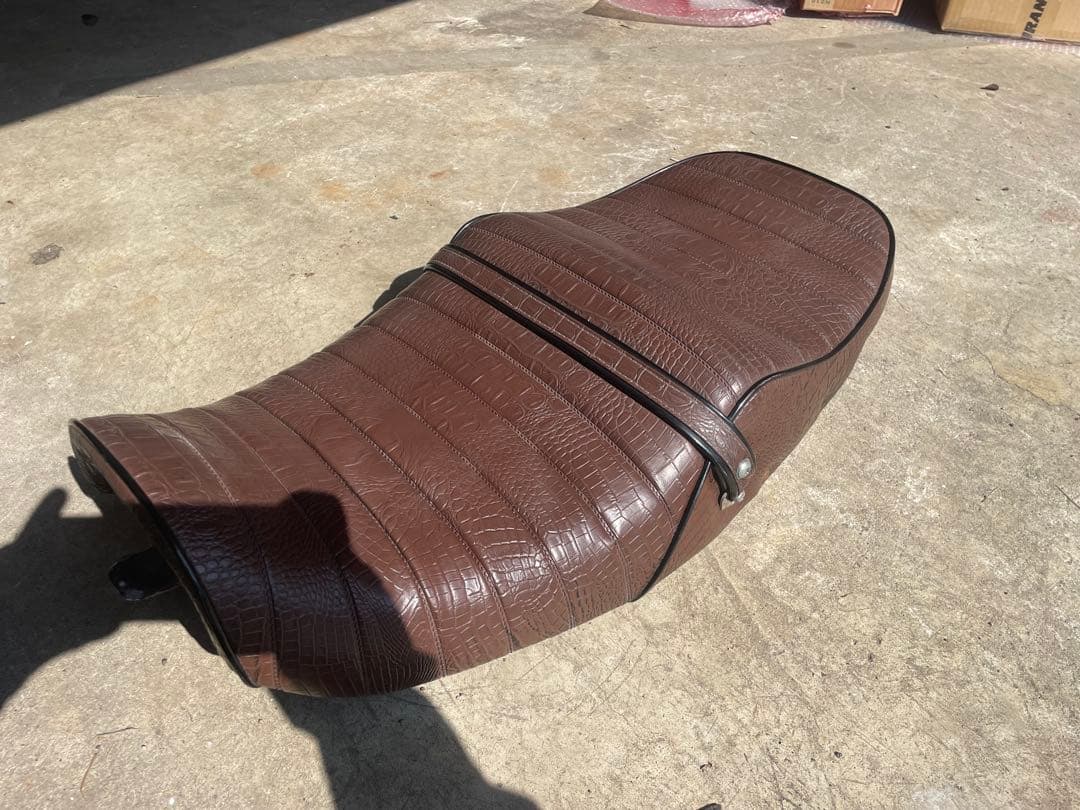 ゼファーχ タックロールシート 本革 ワニ柄 クロコダイル　オオカワ　カワグチ