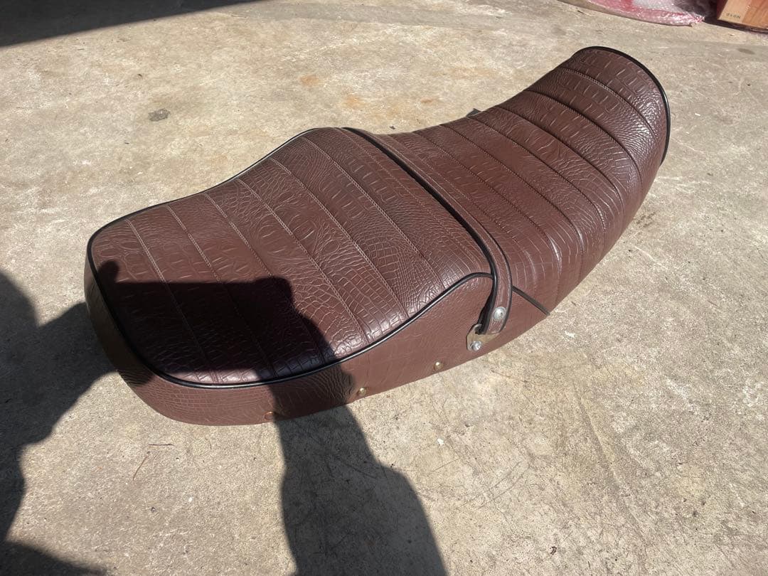 ゼファーχ タックロールシート 本革 ワニ柄 クロコダイル　オオカワ　カワグチ