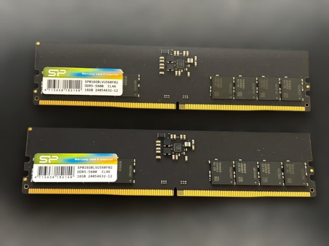 中古 返品可 SiliconPower DDR5-5600 32GB16GB*2