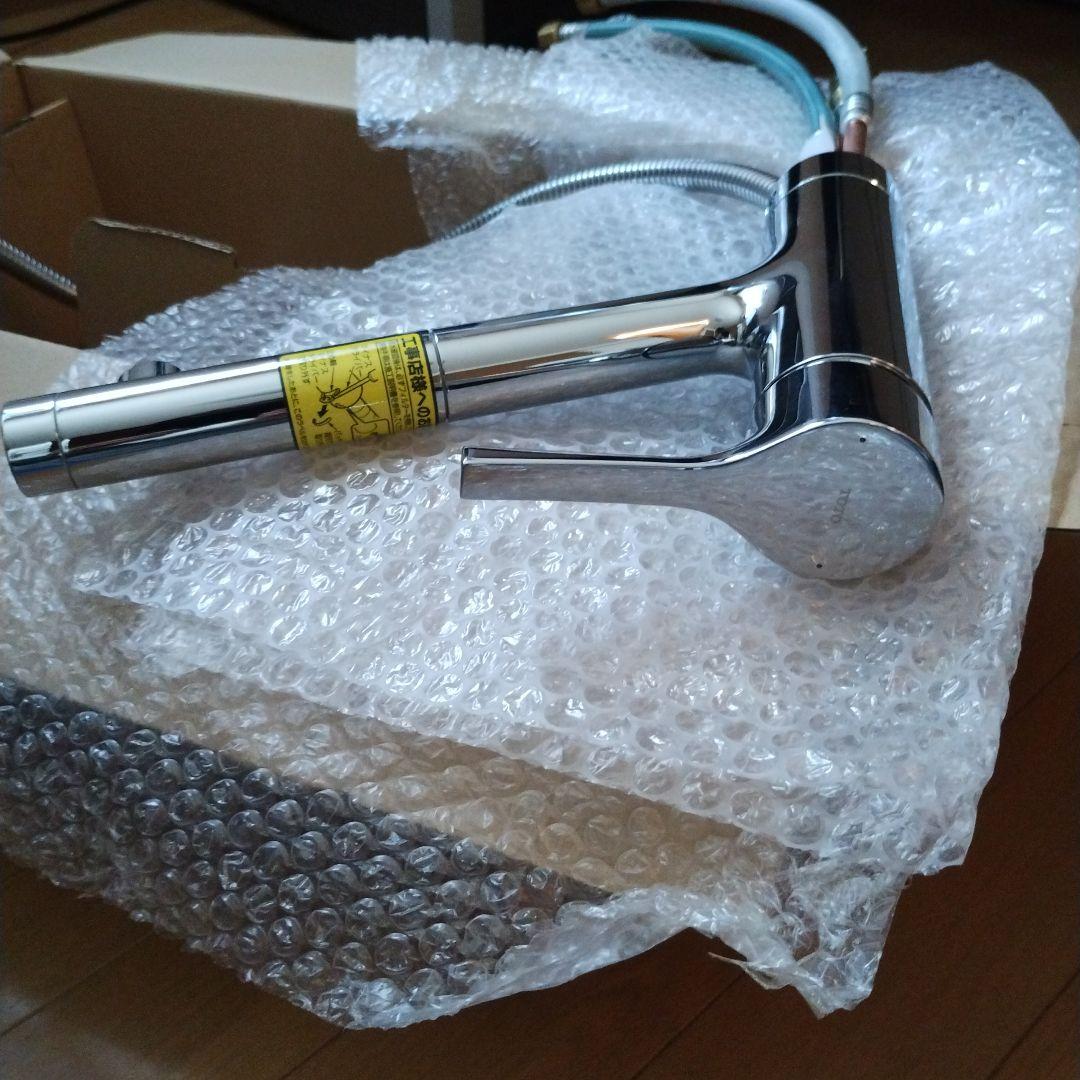 TOTO キッチン蛇口 ホース付き