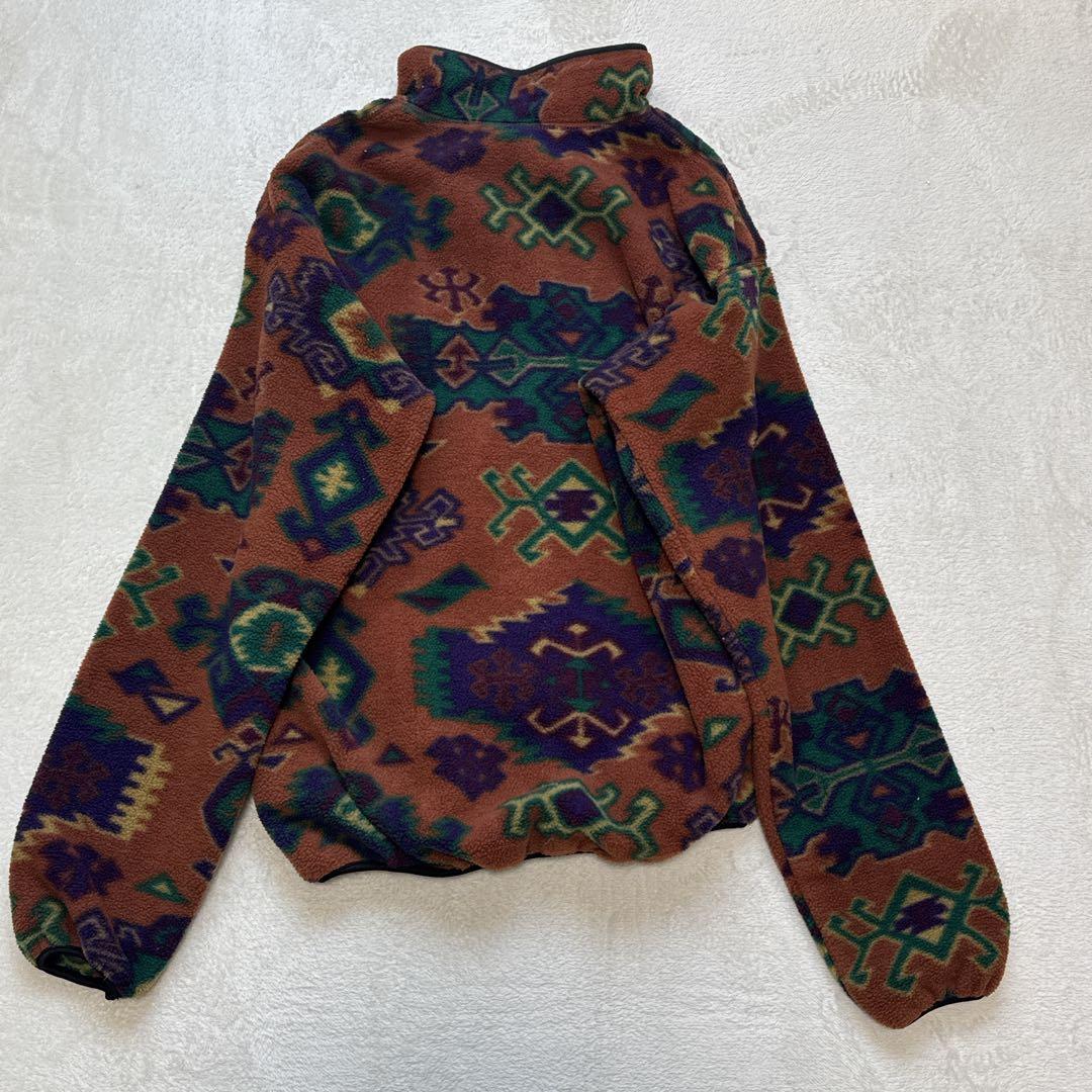 W33 Columbia コロンビア USA製 90s フリース プルオーバー