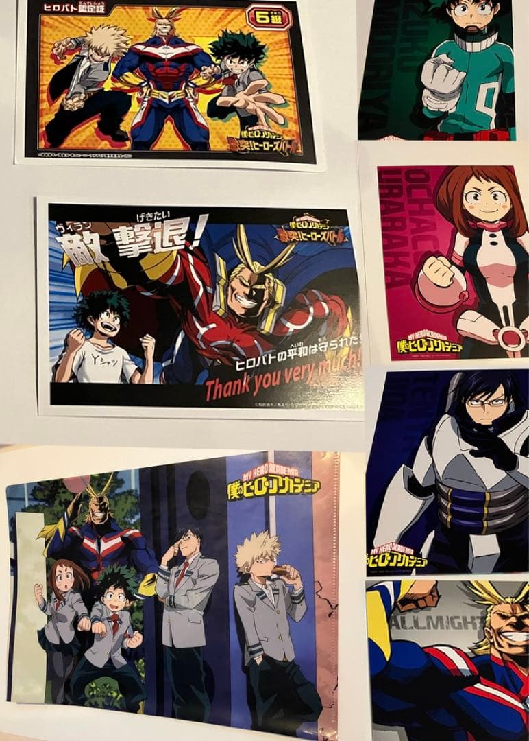 僕のヒーローアカデミア ヒロアカ ヒーローズバトルラッシュ ヒロバト カード