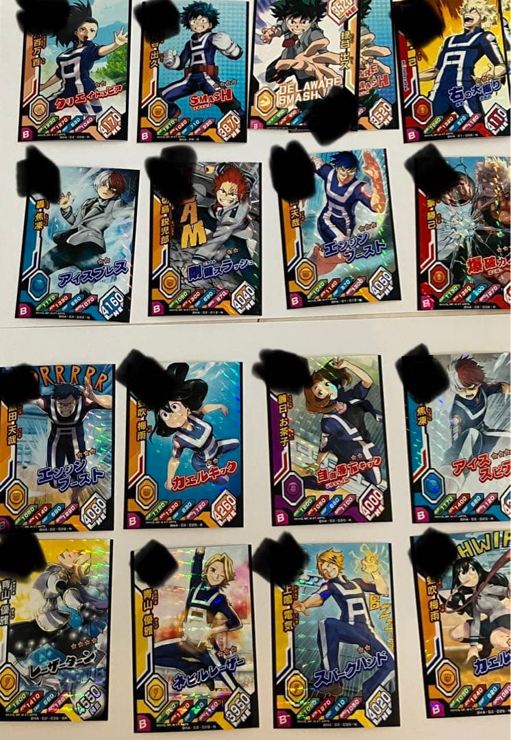 僕のヒーローアカデミア ヒロアカ ヒーローズバトルラッシュ ヒロバト カード