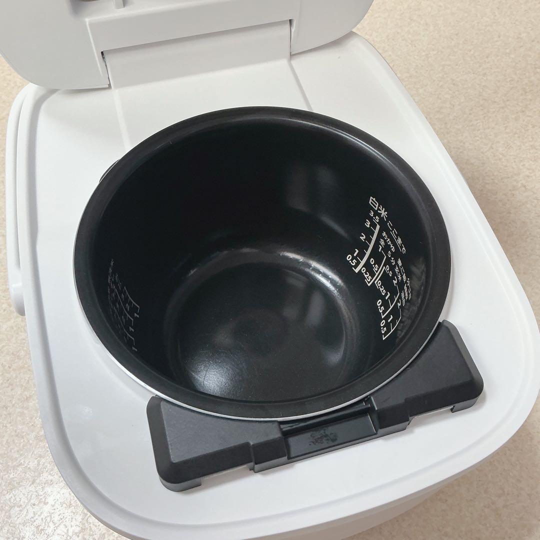 【ほぼ未使用品】東芝/圧力ジャーIH炊飯器RC-6PXR/3.5合炊きホワイト