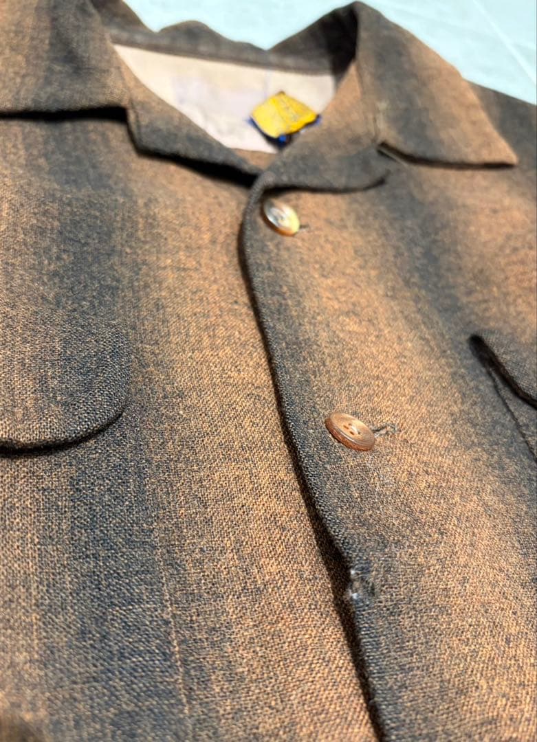 50s Pendleton vintage ペンドルトン ウール シャツ