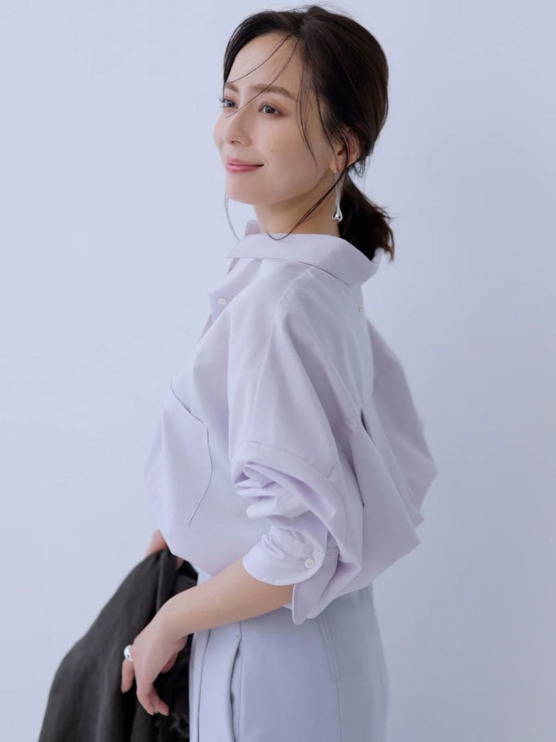 anuans(アニュアンス)スタンダードシャツ　2025年10月購入