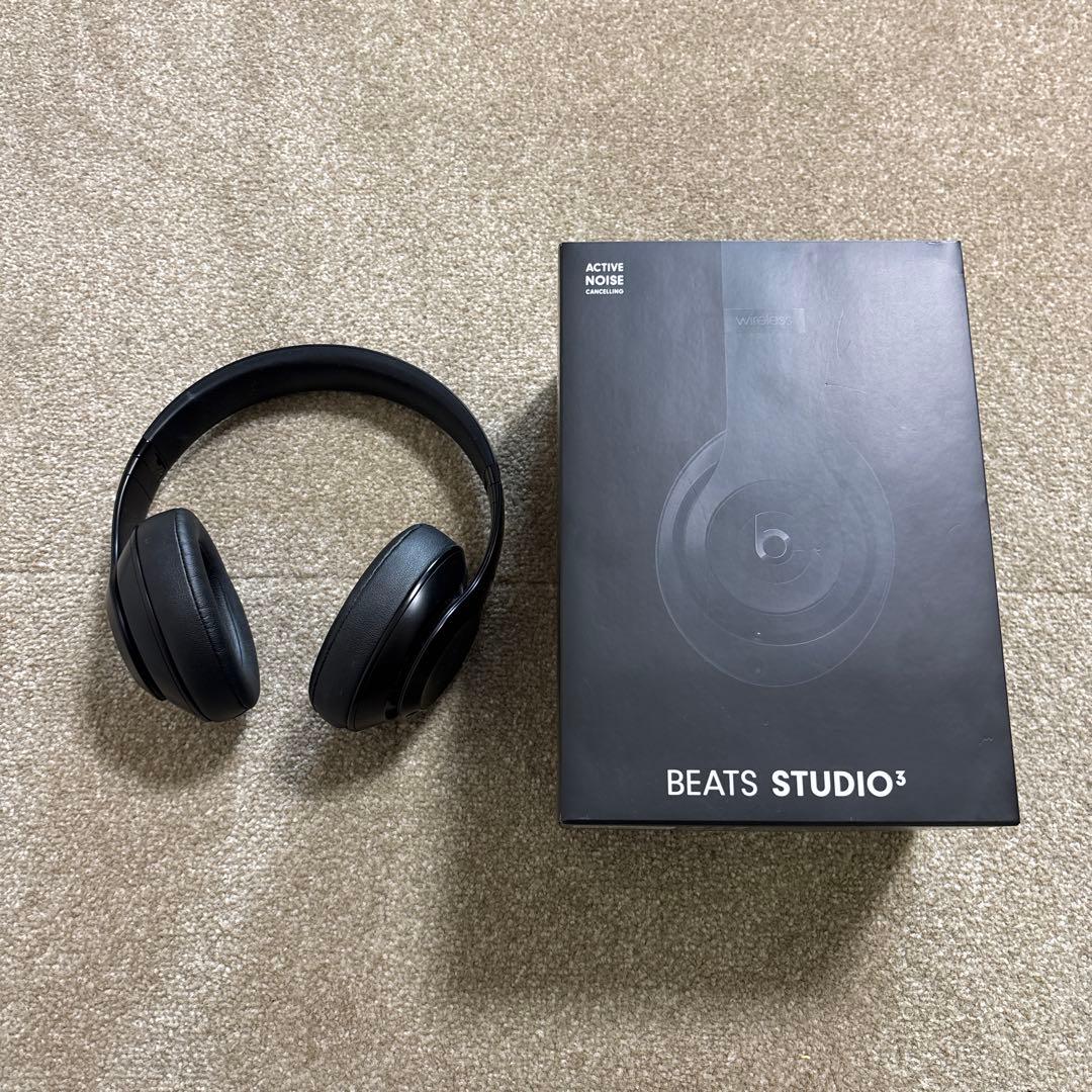BEATS STUDIO3 ブラック ヘッドフォン
