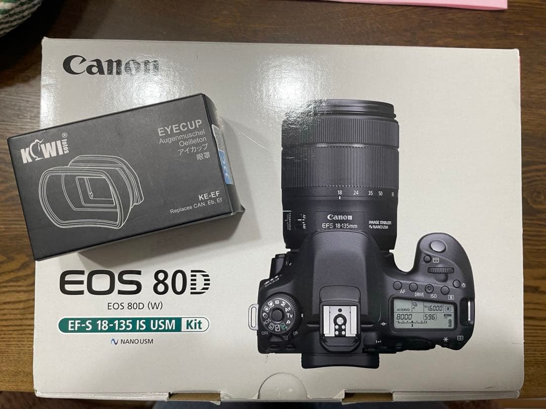 Canon EOS 80D レンズ等　フルセット