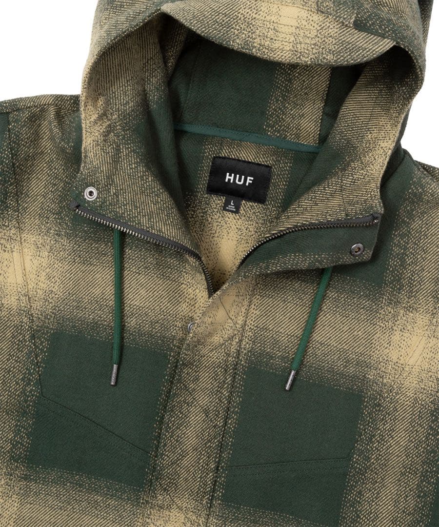 ☆新品【HUF】H STAR HOODIE SHACKET