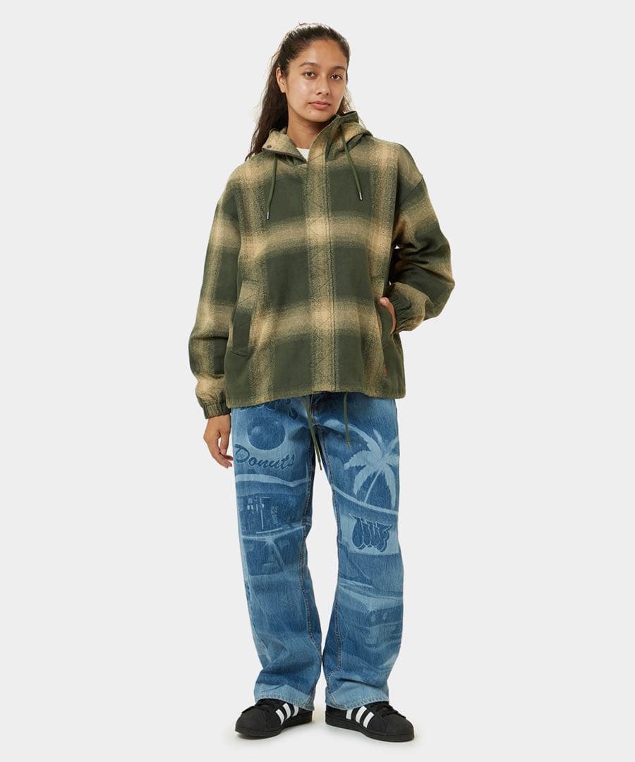 ☆新品【HUF】H STAR HOODIE SHACKET