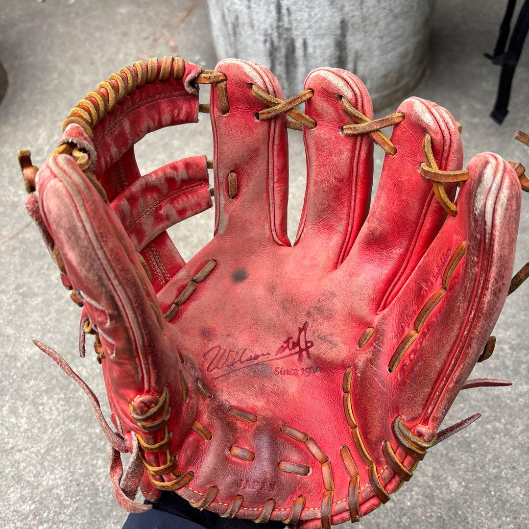 Wilson 硬式グローブ ピンク Since 2014 内野用　高校野球