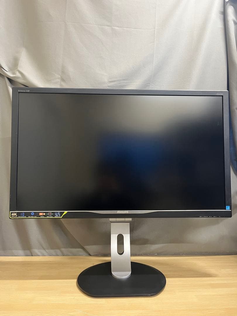 Philips 328P6V 32インチモニター　内蔵スピーカー　4K解像度
