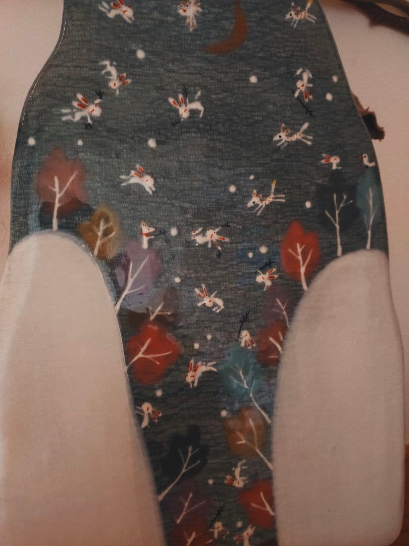 【椿餅さま】笠間焼　作家　外山亜基雄　陶板　壁掛け　飾り皿