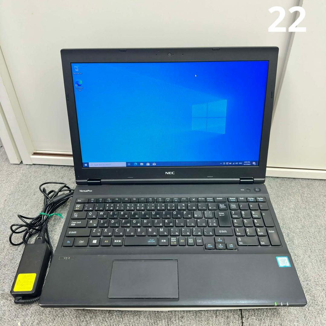 NEC ノートパソコン｜i5-8350U｜8GB・512GB 15インチ