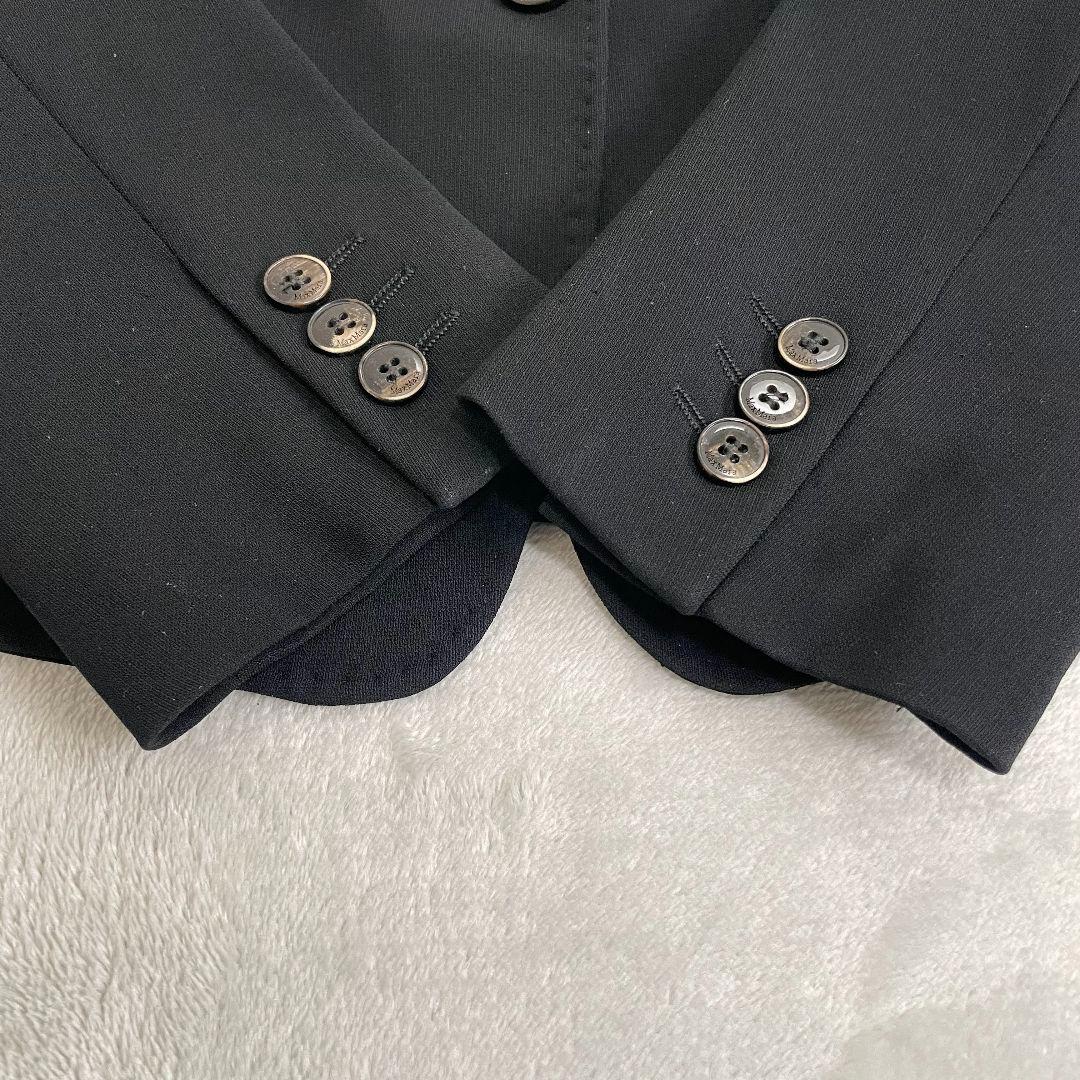 Max Mara マックスマーラ 最高級白タグ パンツ スーツ セットアップ 黒