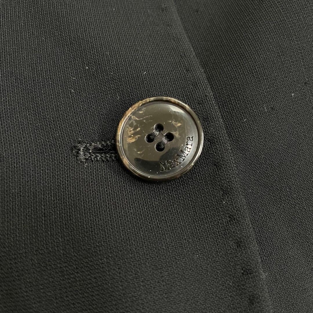 Max Mara マックスマーラ 最高級白タグ パンツ スーツ セットアップ 黒