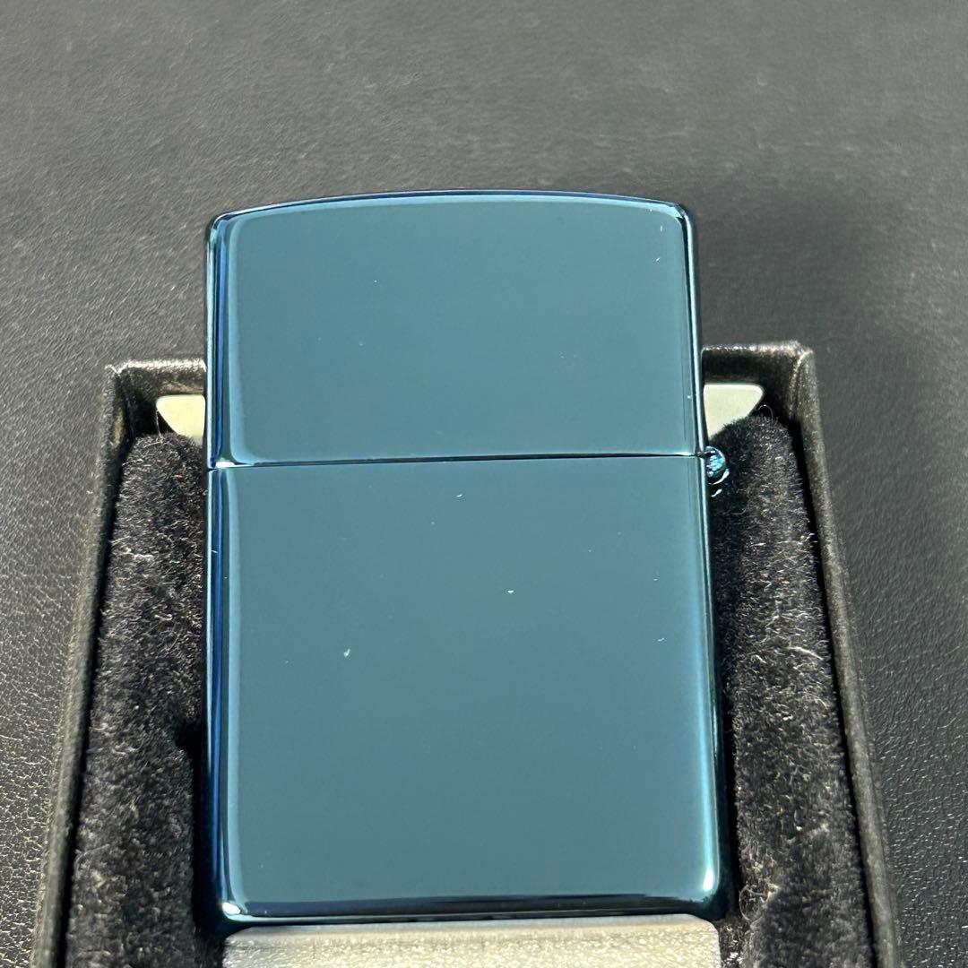 ジッポー　ピース　ブルーチタン