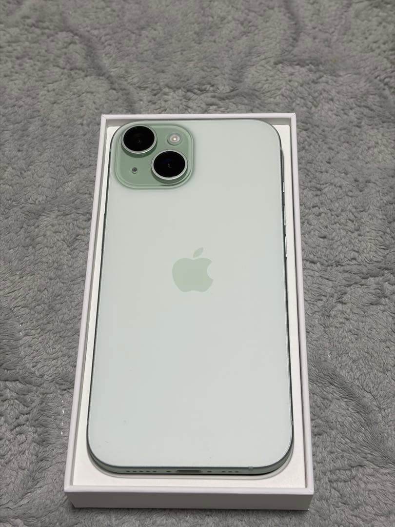 iPhone15 128GB SIMフリー グリーン アイフォン本体 Apple