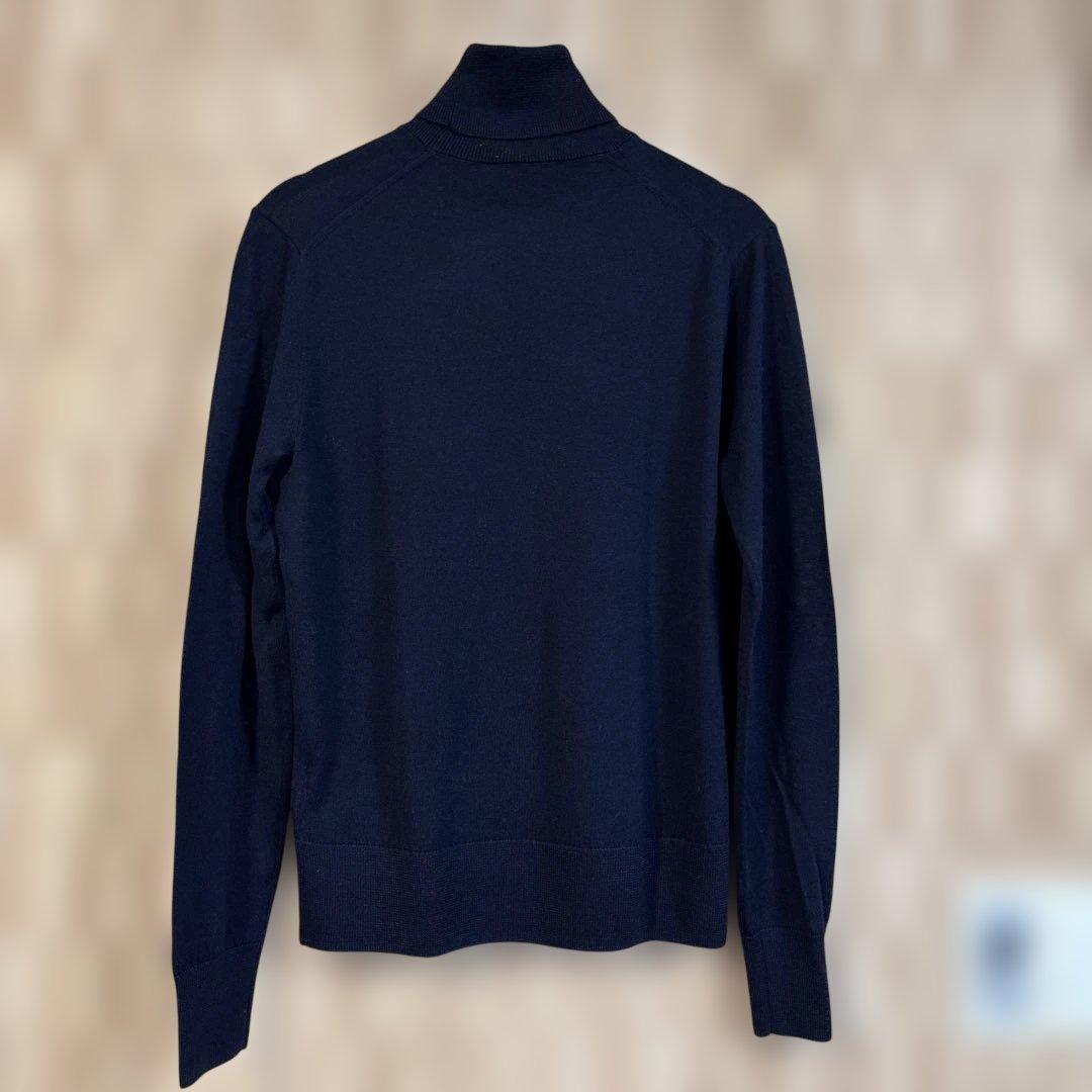 ブルックスブラザーズ ネイビー タートルネック セーター