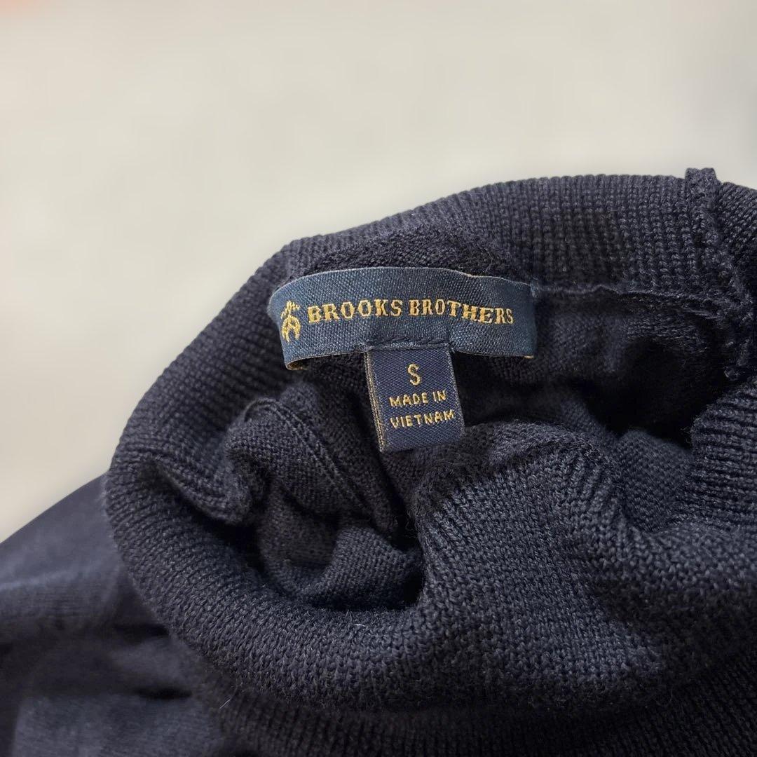 ブルックスブラザーズ ネイビー タートルネック セーター