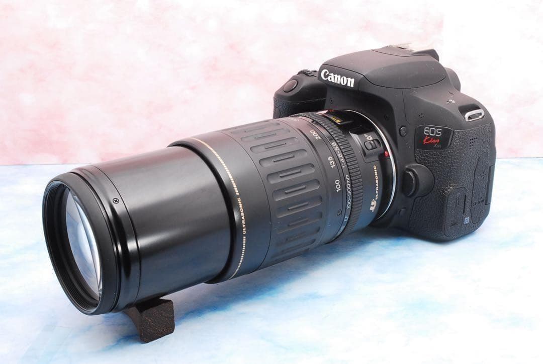 キャノン Kiss X9i★豪華Wレンズ★スマホ転送OK★一眼レフカメラ