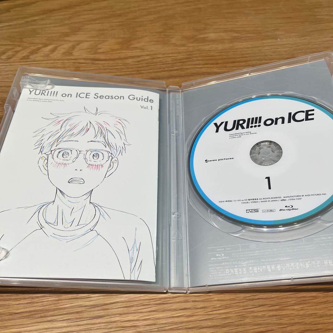 ユーリ!!! on ICE Blu-ray 全6巻セット　ケース付き