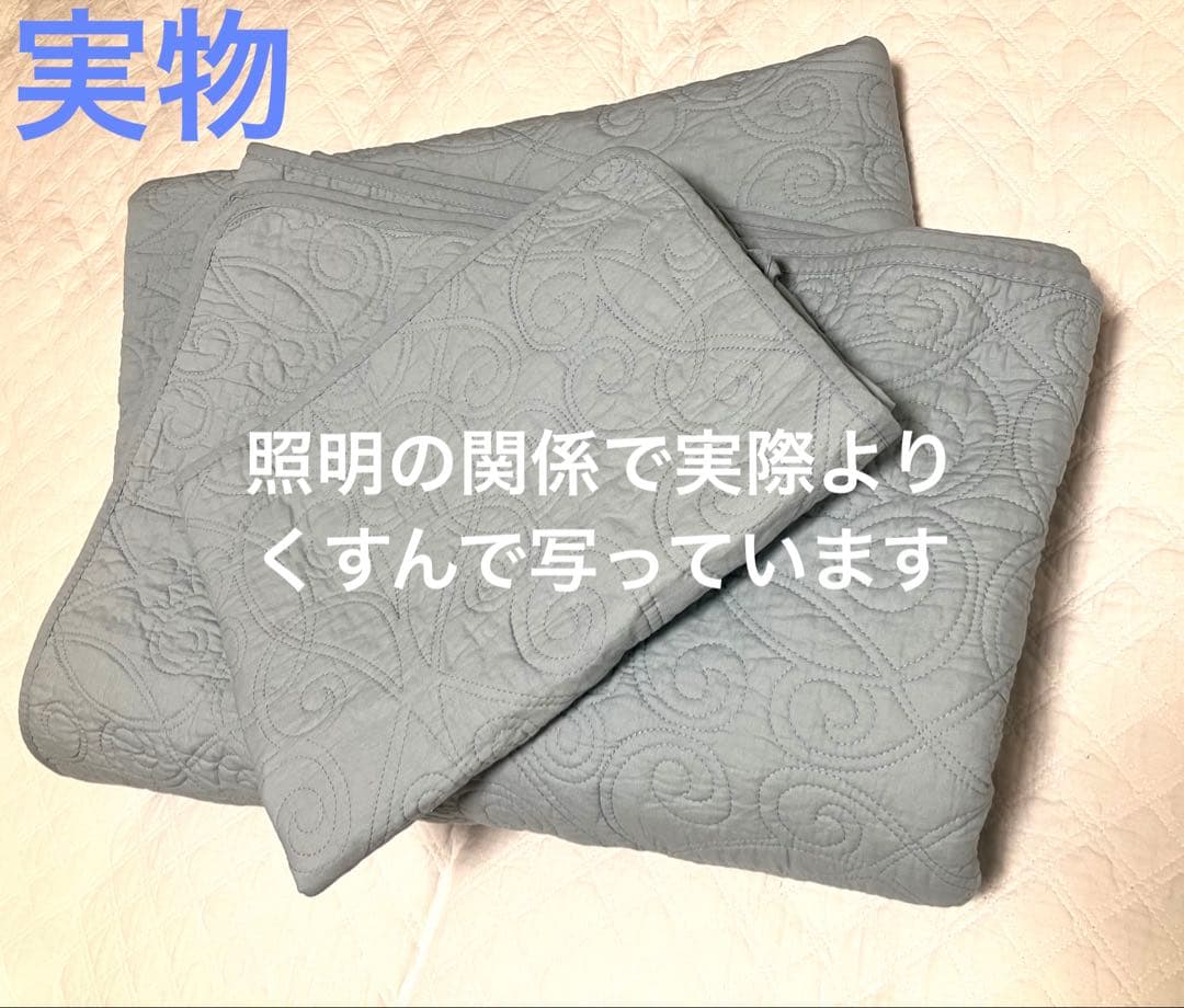 未使用♡1度洗濯済み♡ローラアシュレイ・シングル・ベッドカバー＆枕カバー