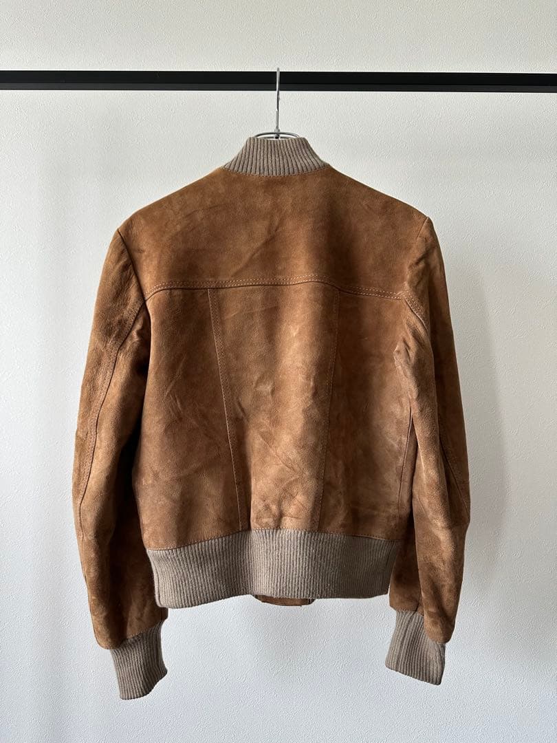 70s スエードレザーブルゾン