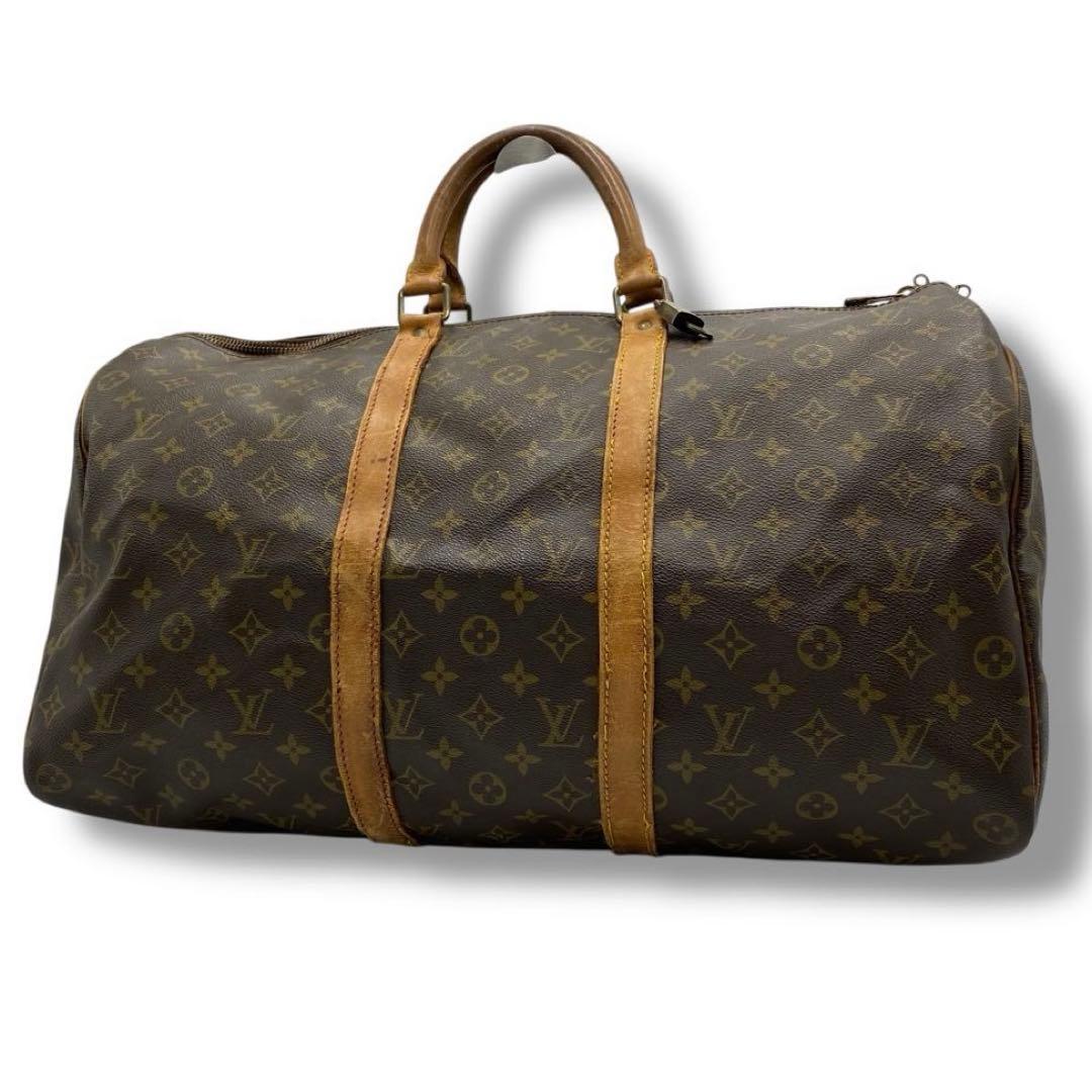 良品 ルイヴィトン キーポル50 M41426 モノグラム ボストンバッグ 希少