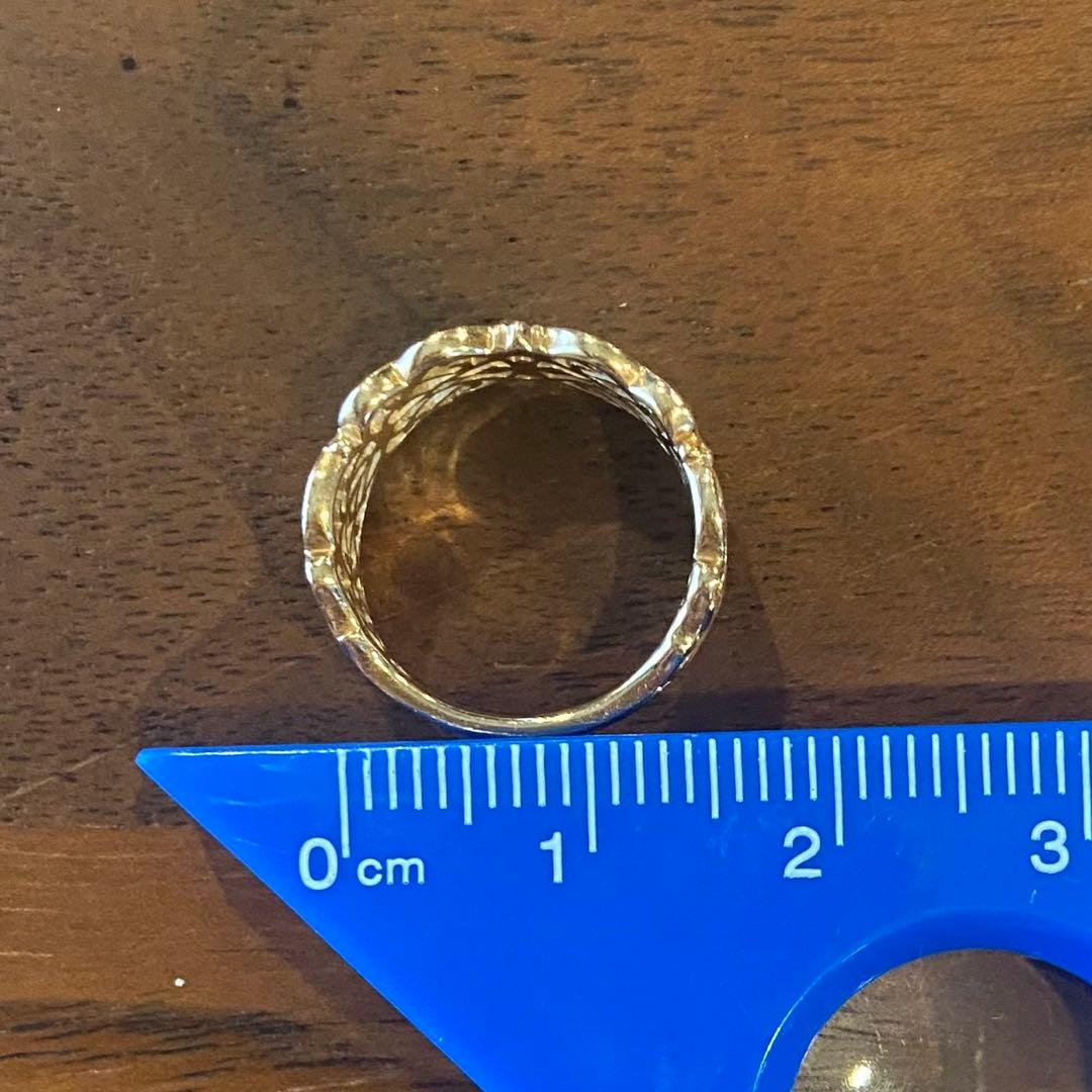 【agete】大人気　ピンキーリング　10k 透かしレース