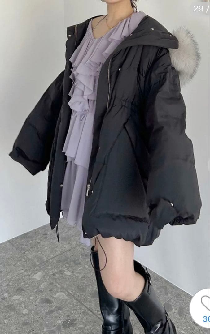 ○*様 SNIDEL 西川フードファーミドルダウン　サイズF