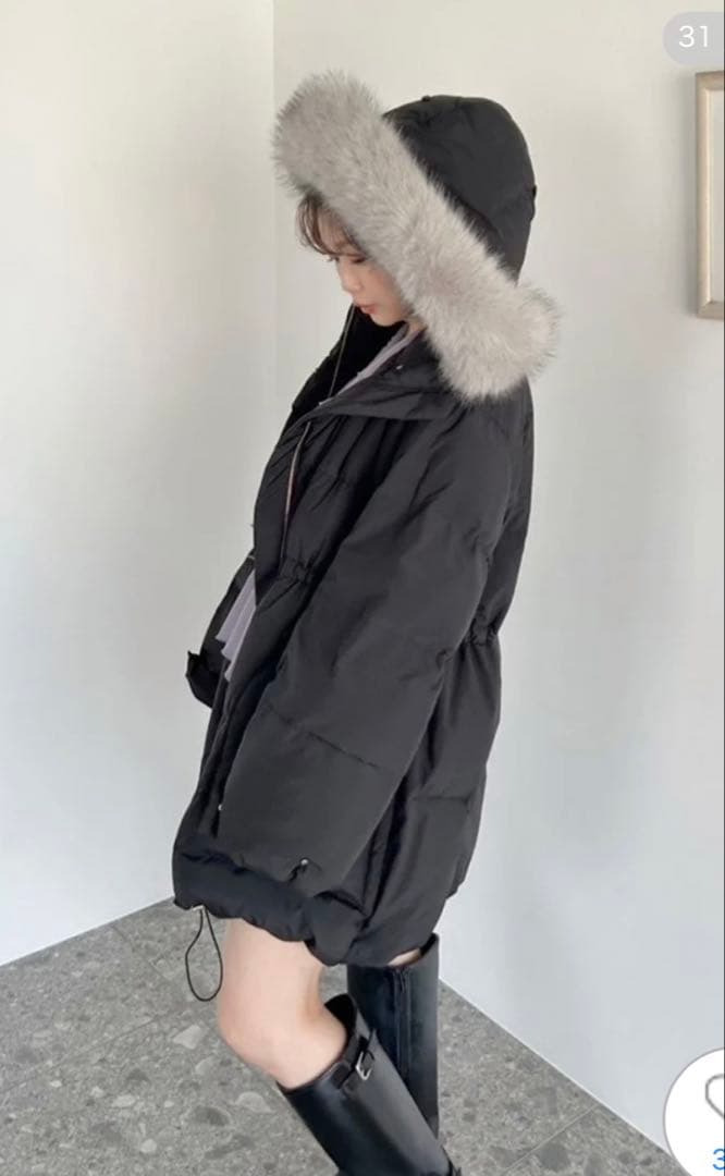 ○*様 SNIDEL 西川フードファーミドルダウン　サイズF