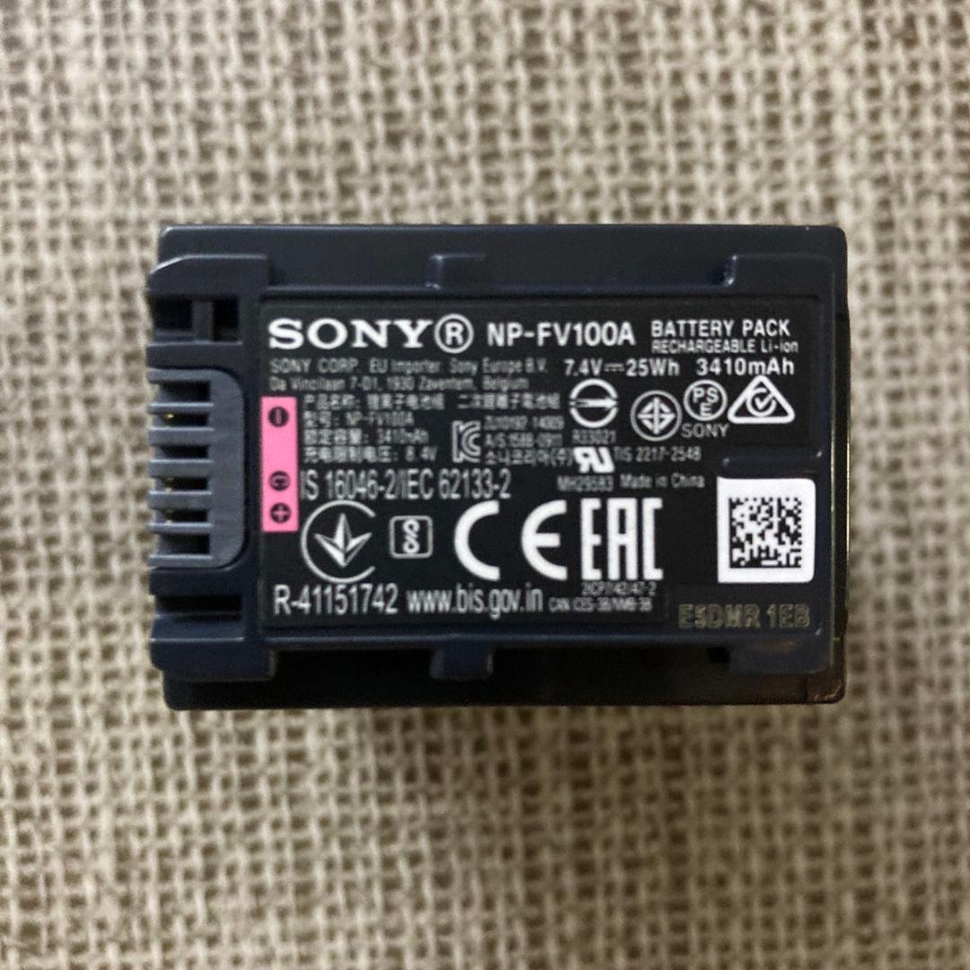 新品未使用　SONY NP-FV100A カメラ用バッテリー