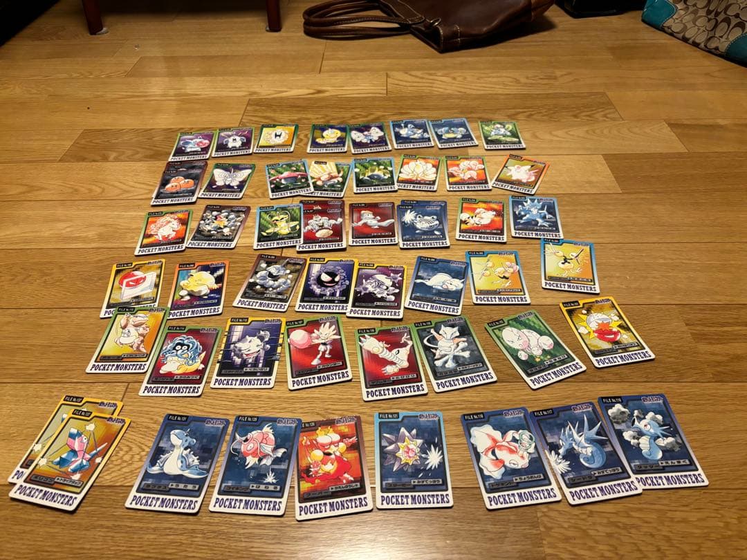 メ*ロ様 カードダス　ポケモンカード　48種類