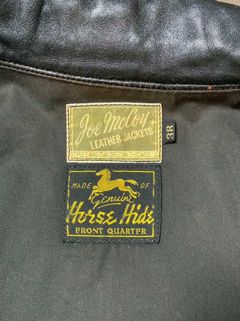 リアルマッコイズ30sスポーツジャケットWAYWARD ホースハイド　38