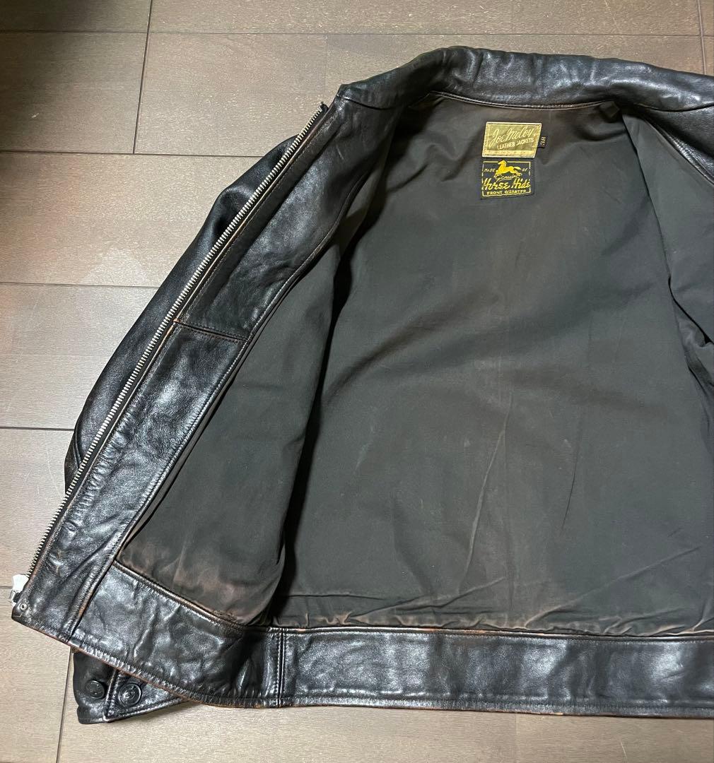 リアルマッコイズ30sスポーツジャケットWAYWARD ホースハイド　38