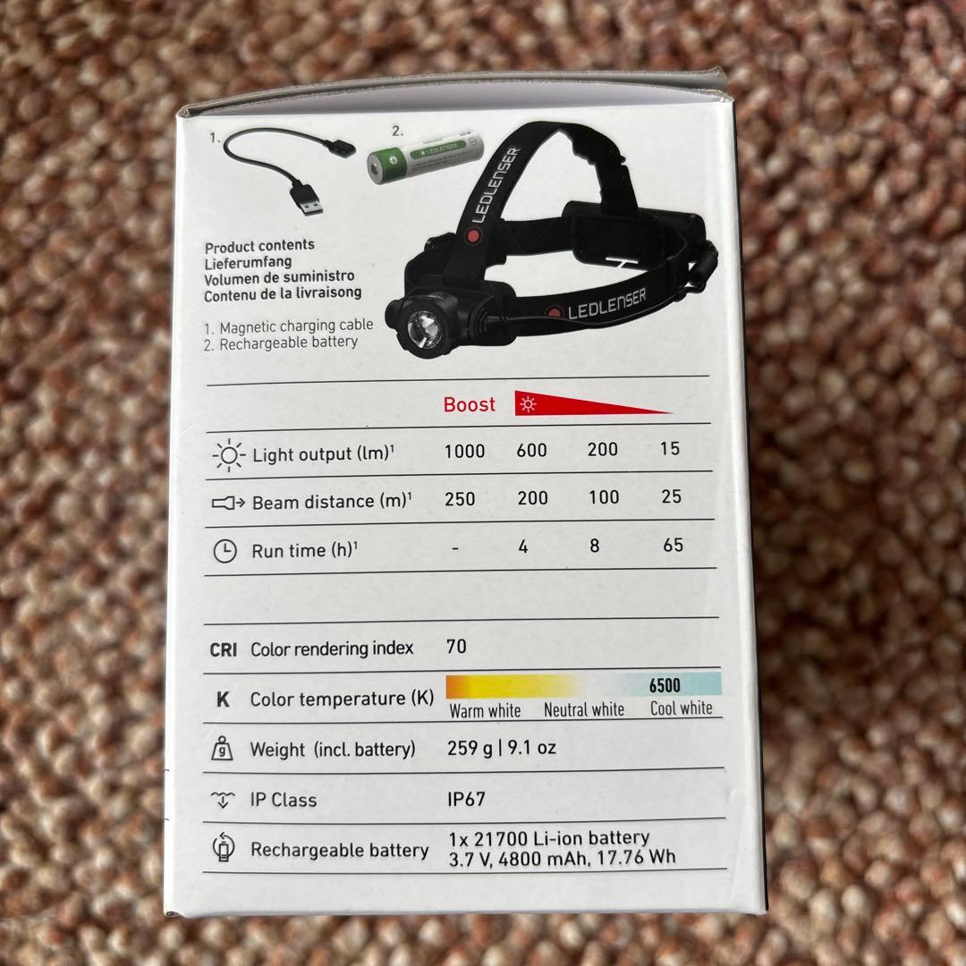 LEDLENSER H7R CORE ヘッドランプ