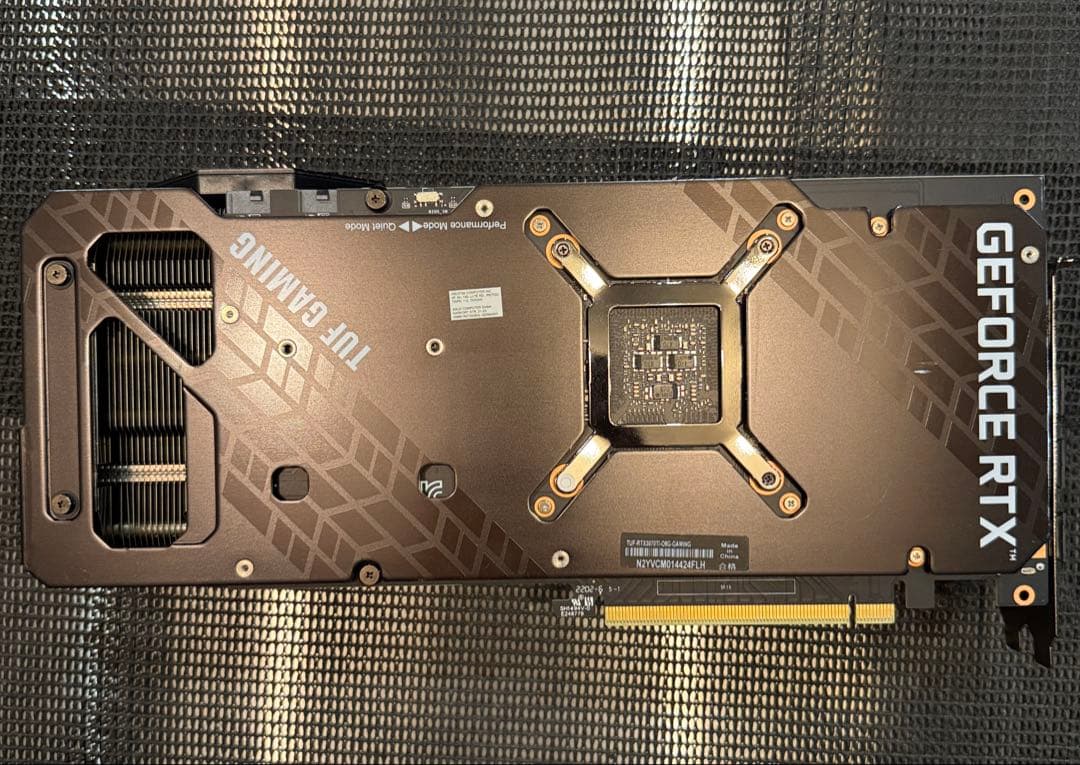 ASUS TUF GAMING RTX3070ti 中古品