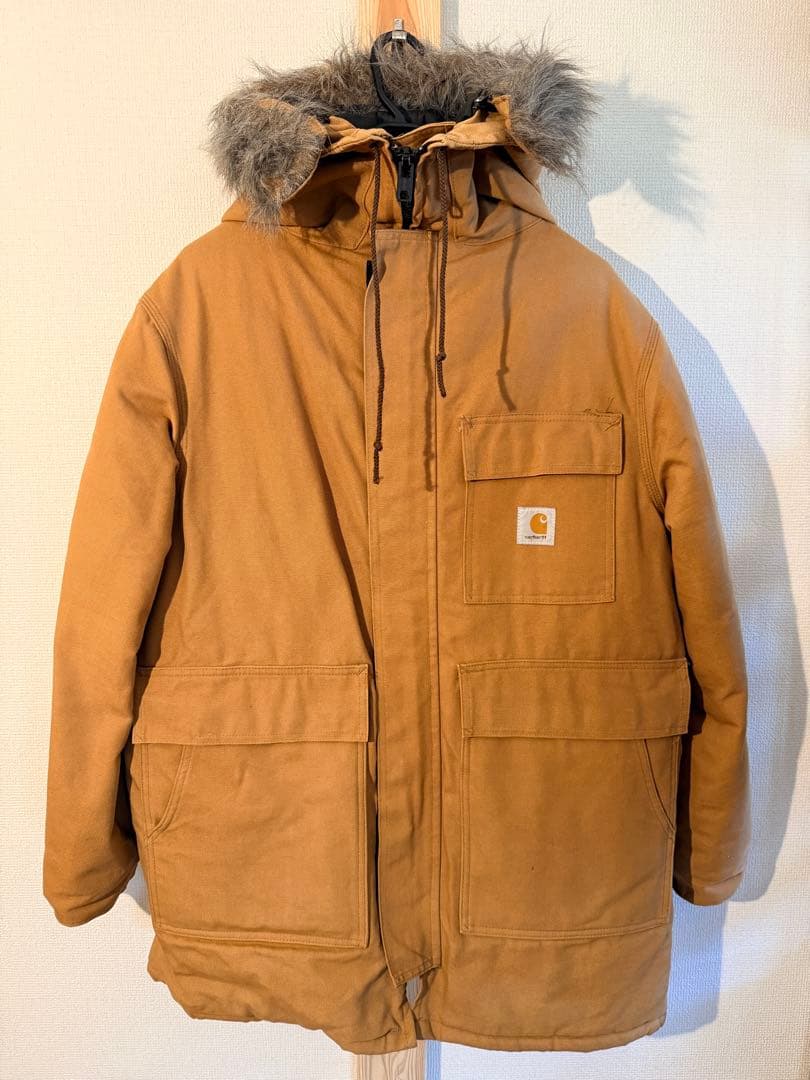 80s Vintage Carhartt IDEALジップ シベリアンパーカー