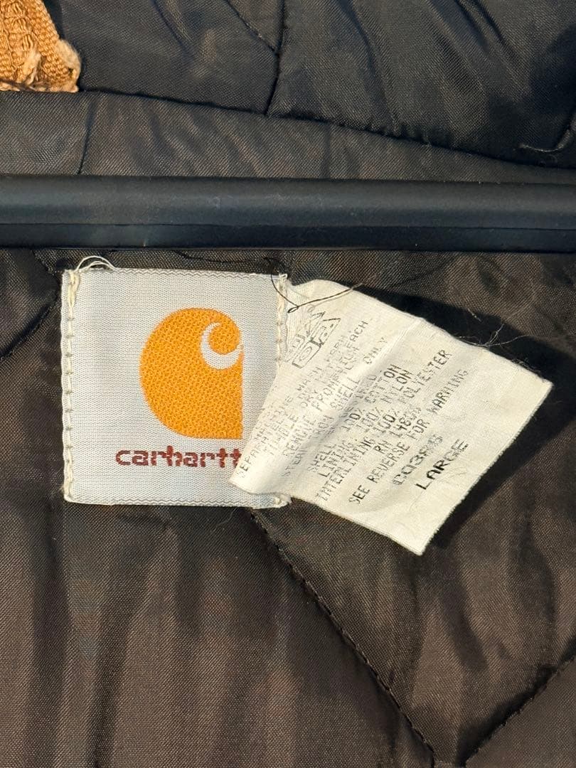 80s Vintage Carhartt IDEALジップ シベリアンパーカー
