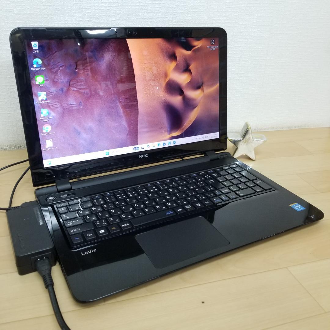 期間限定 新品SSD Win11 DVD再生可 ノートPC NEC (E0932