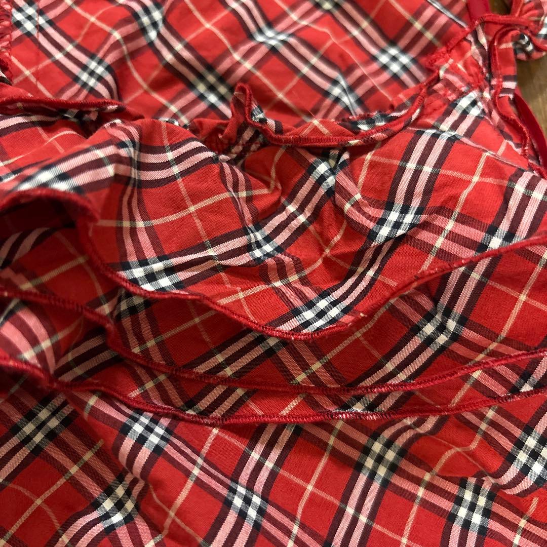 Burberry ブルーレーベル キャミトップス36サイズ★ノバチェック❤️美品