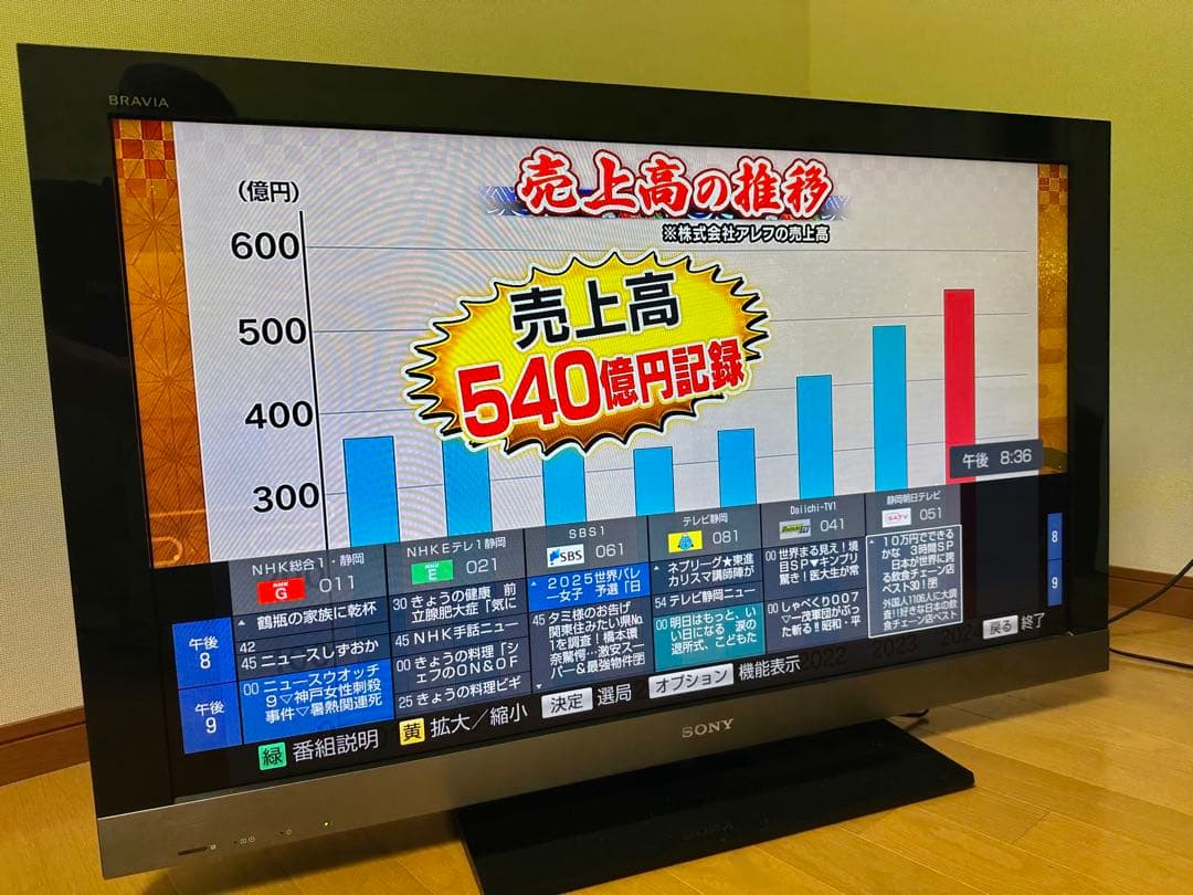 SONY BRAVIA 液晶テレビ 本体　40インチ