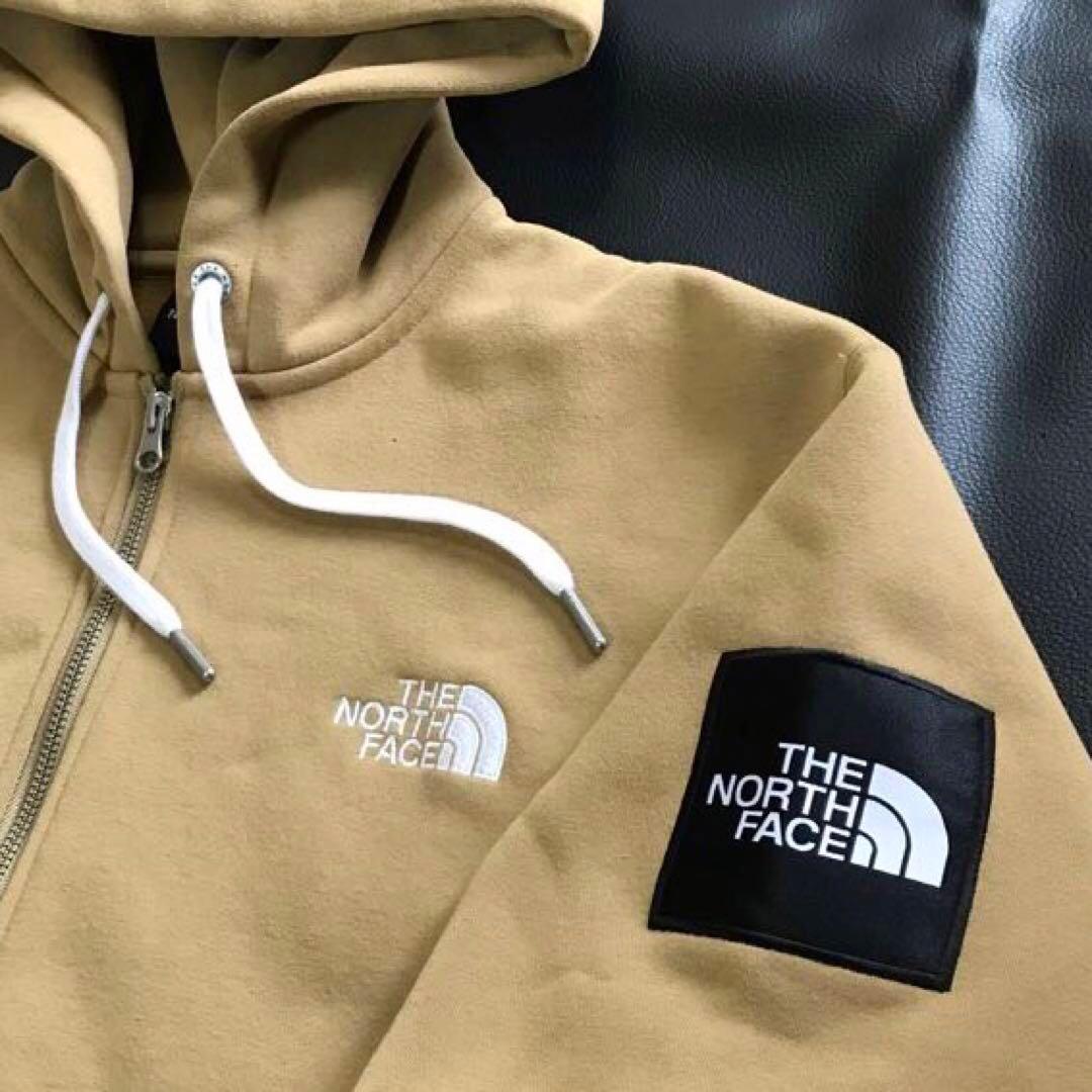 ザ ノース フェイス パーカー スクウェアロゴ　フルジップ　NT62349