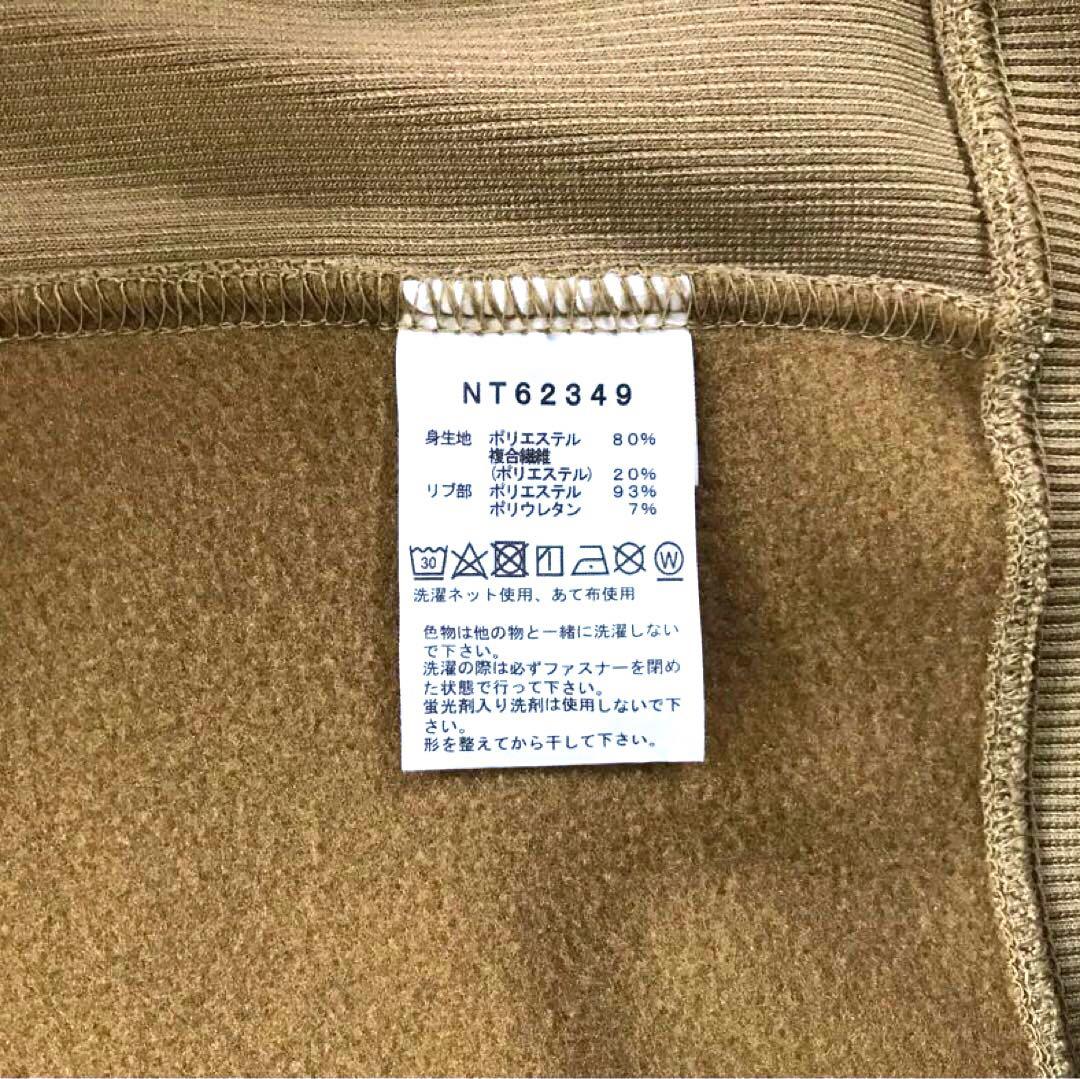 ザ ノース フェイス パーカー スクウェアロゴ　フルジップ　NT62349