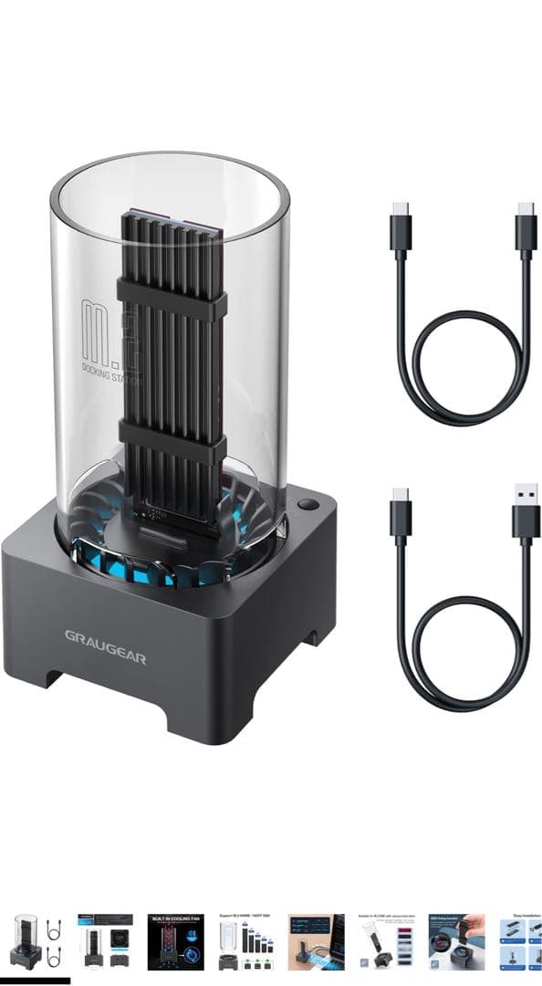 Monster 2TB PCIe Gen4 SSD ヒートシンク搭載